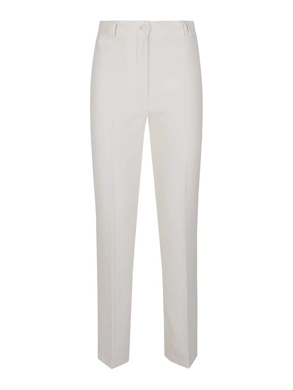 Hebe Studio Pantalons Décontractés - Beige