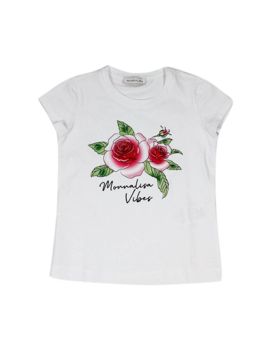 Monnalisa T-Shirt - Blanc
