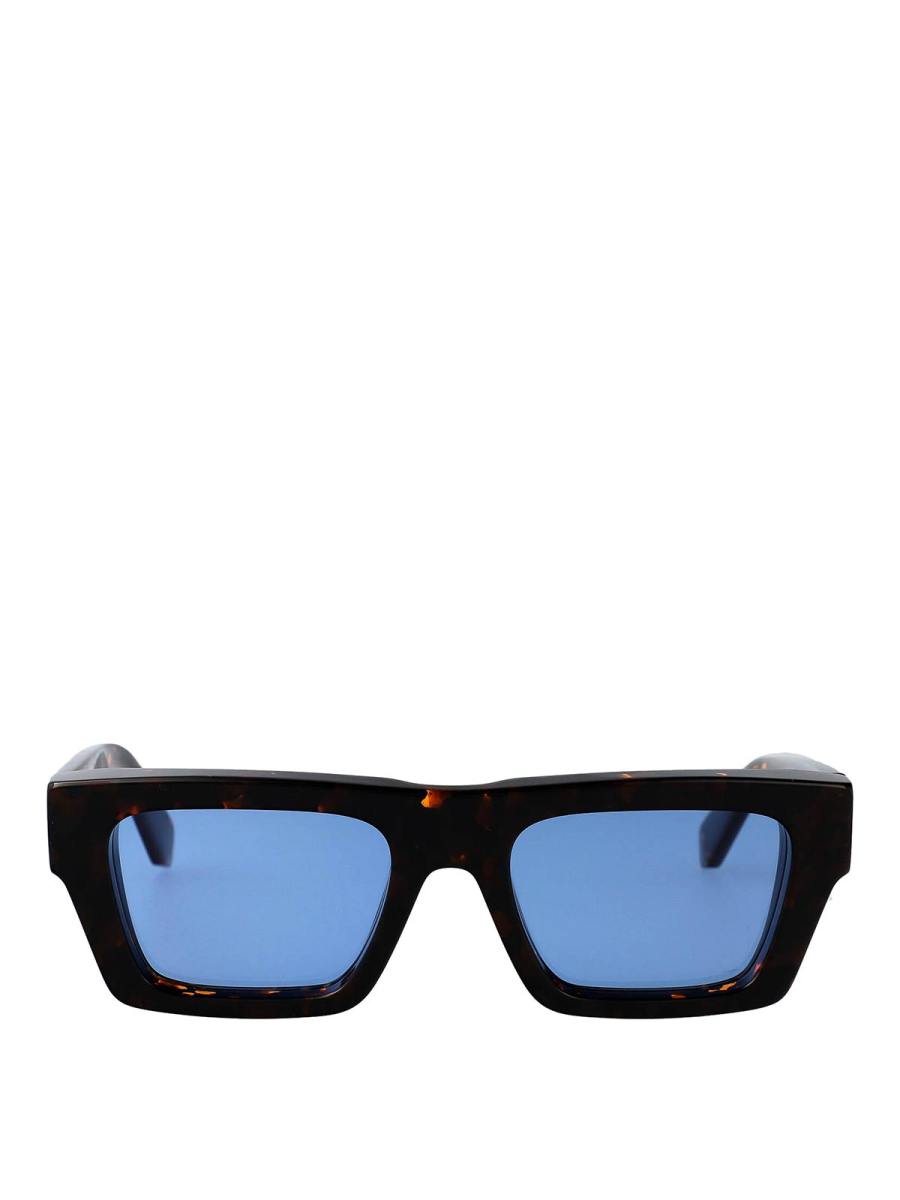 Off-White Lunettes De Soleil - Marron