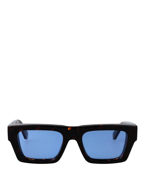 Off-White Lunettes De Soleil - Marron