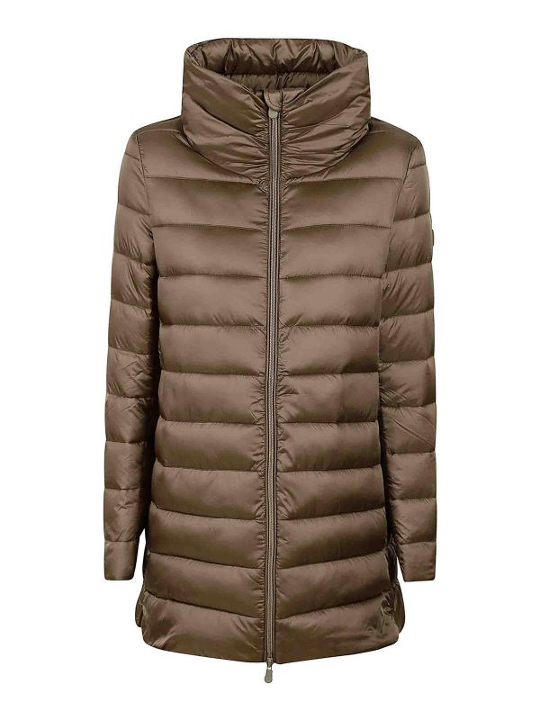 Save the Duck Manteau Au Genou - Vert