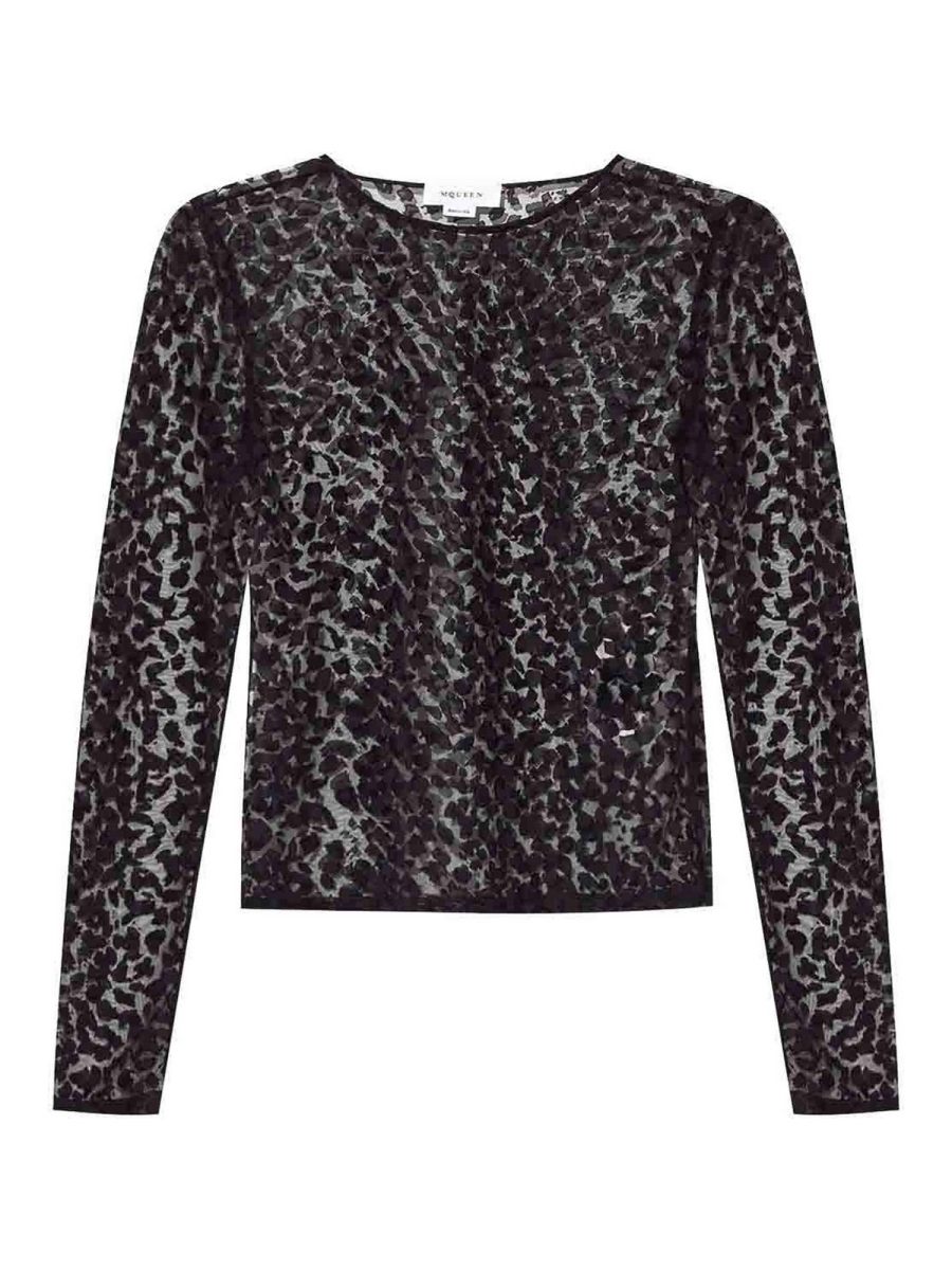 Alexander Mcqueen Top - Noir