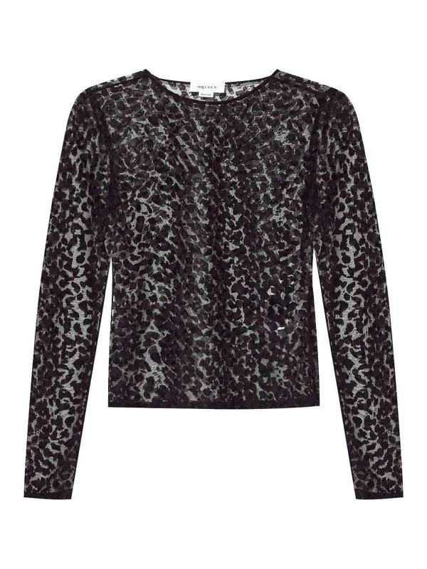 Alexander Mcqueen Top - Noir