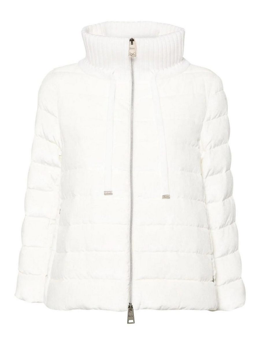 Herno Manteau Rembourré - Blanc