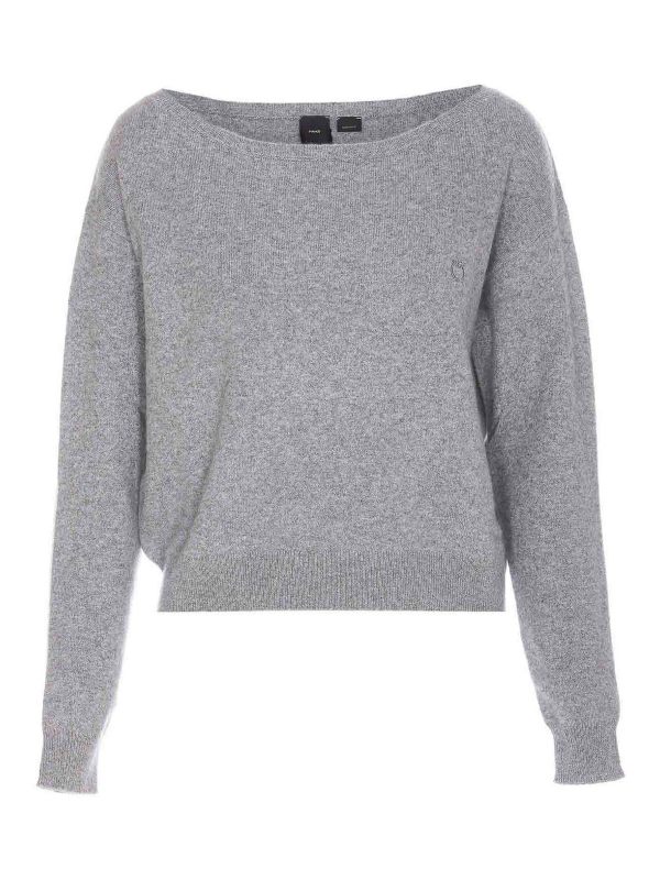 Pinko Pull Col Rond - Gris