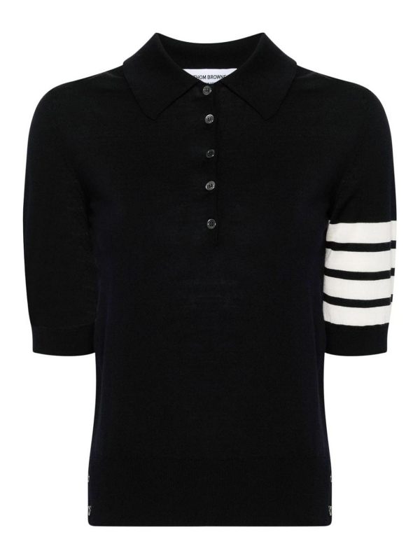 Thom Browne Polo - Bleu
