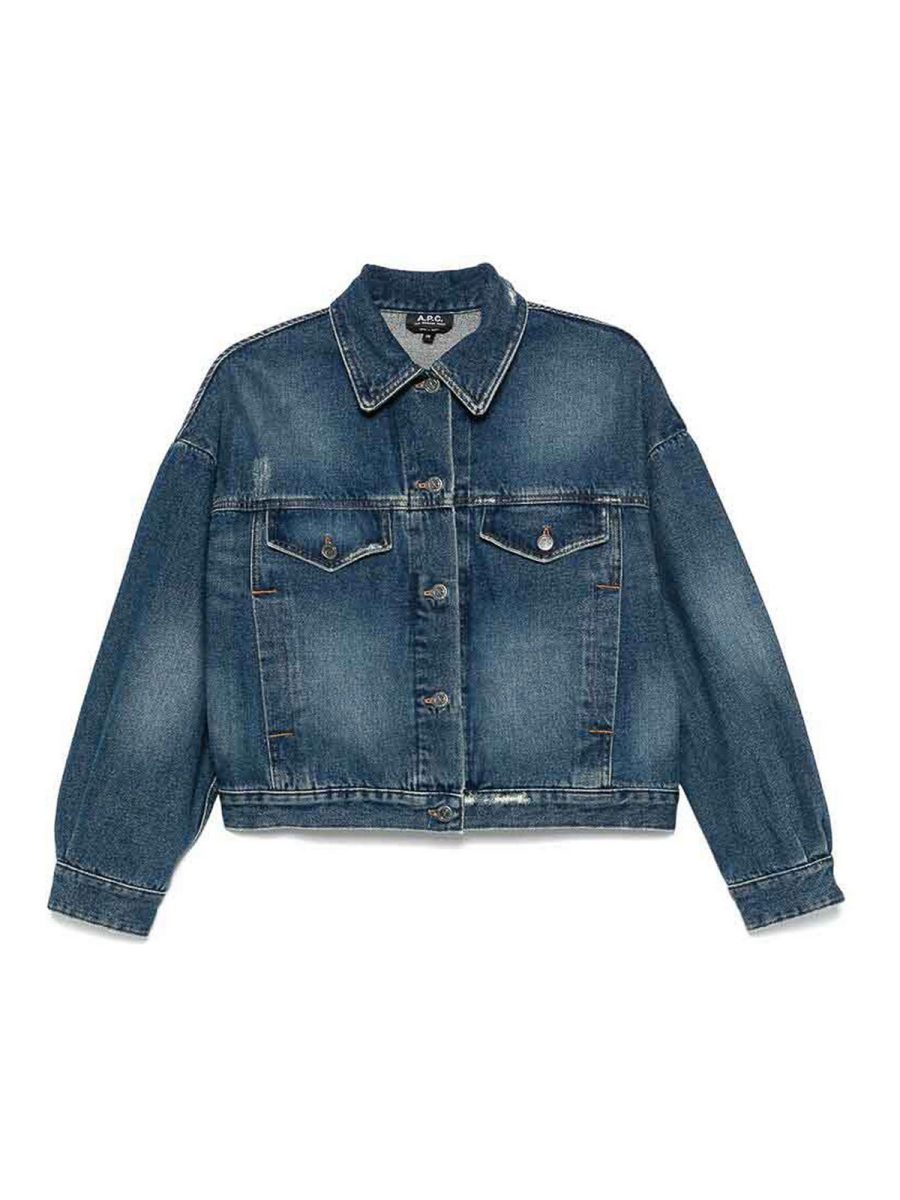 A. P.C. Veste En Jean - Bleu