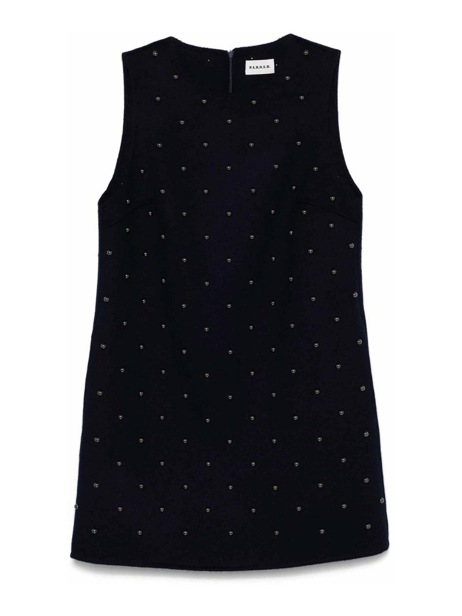 P. A.R. O.S. H. Robe Au Genou - Bleu