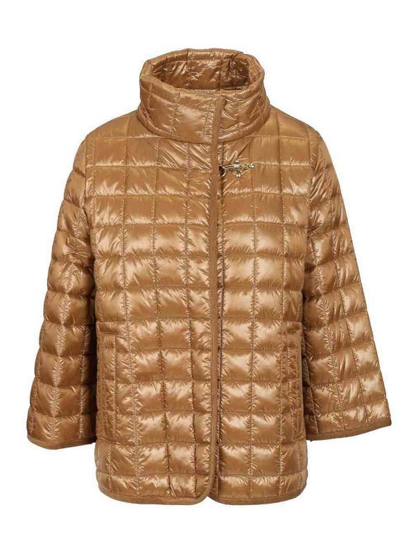 Fay Manteau Rembourré - Marron