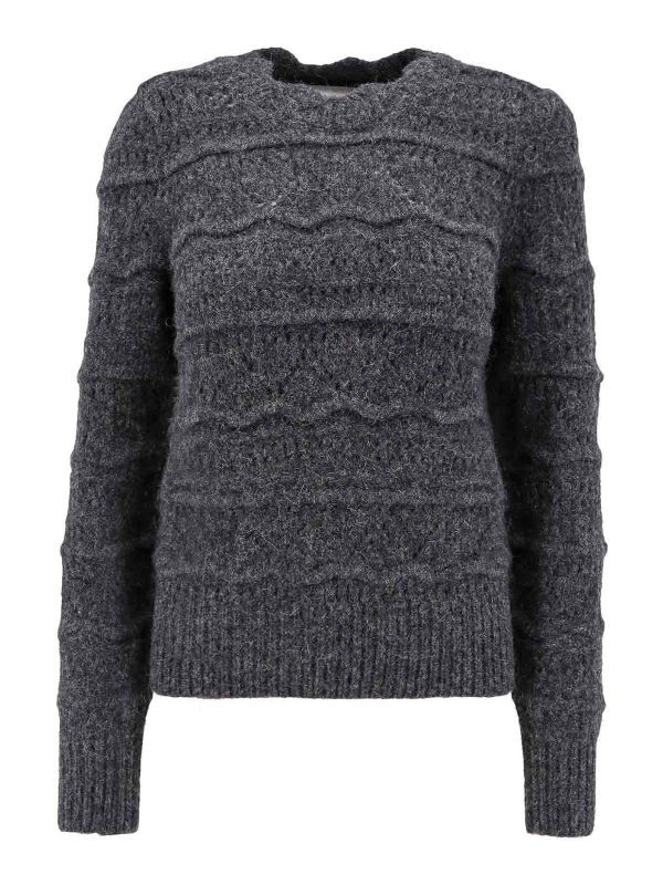 Isabel Marant Etoile Pull Col Rond - Gris