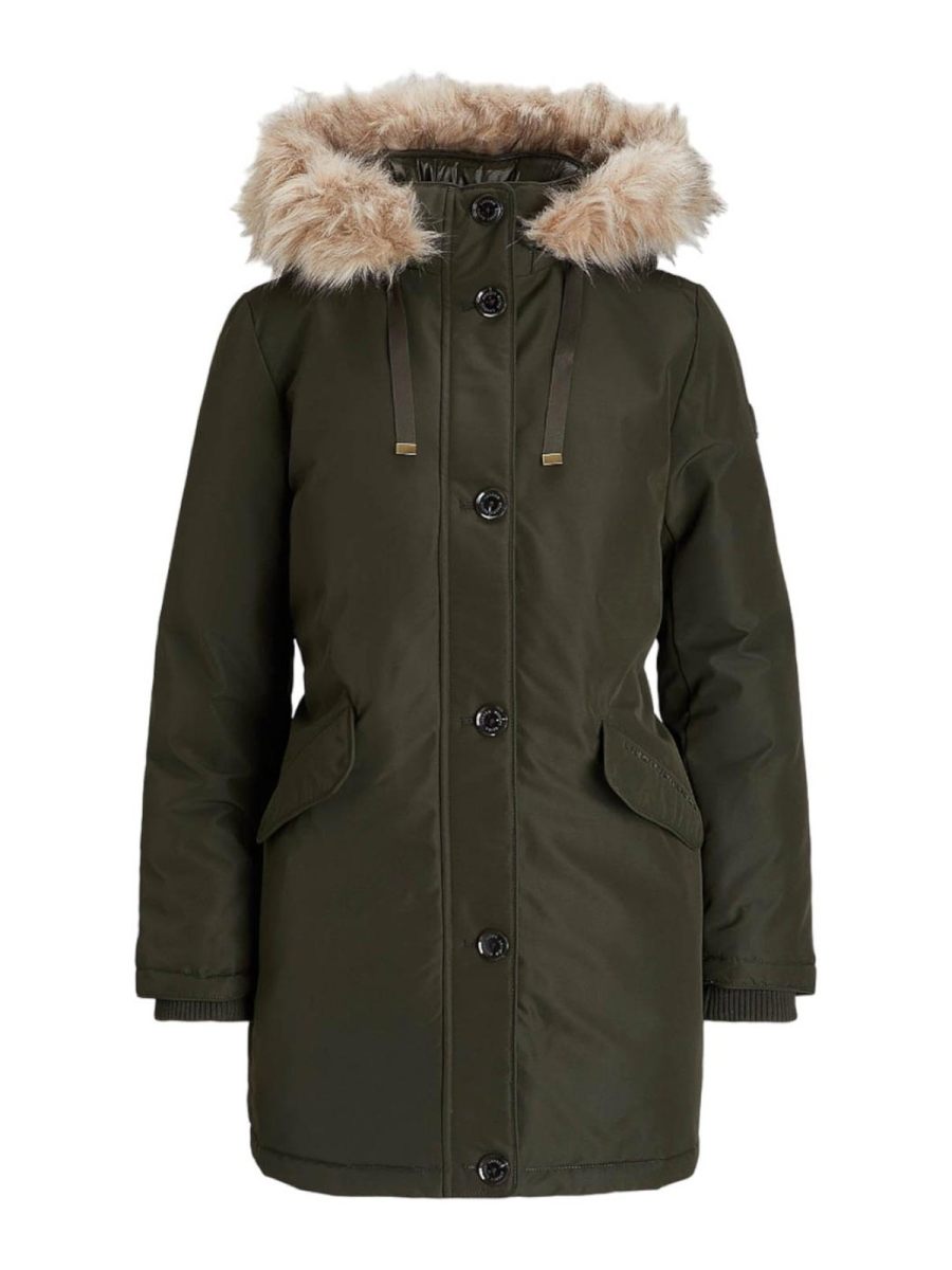 Lauren Ralph Lauren Manteau Au Genou - Orange