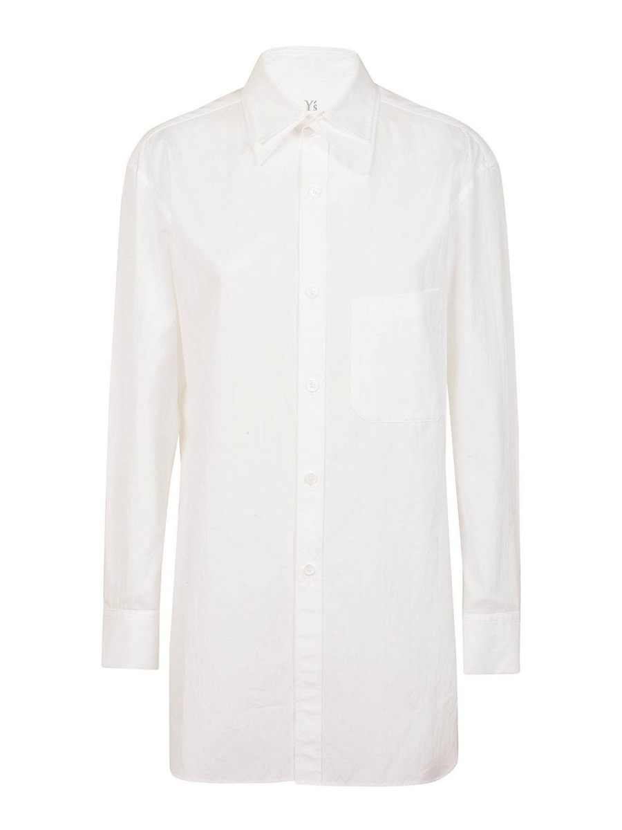 Yohji Yamamoto Chemise - Blanc