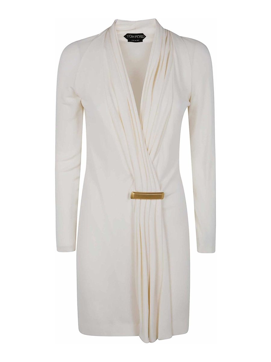 Tom Ford Robe De Soirée - Blanc