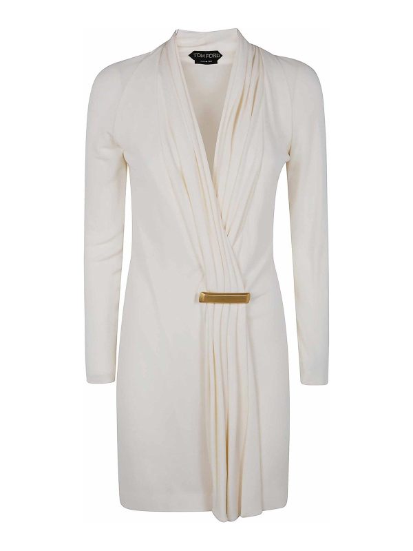 Tom Ford Robe De Soirée - Blanc
