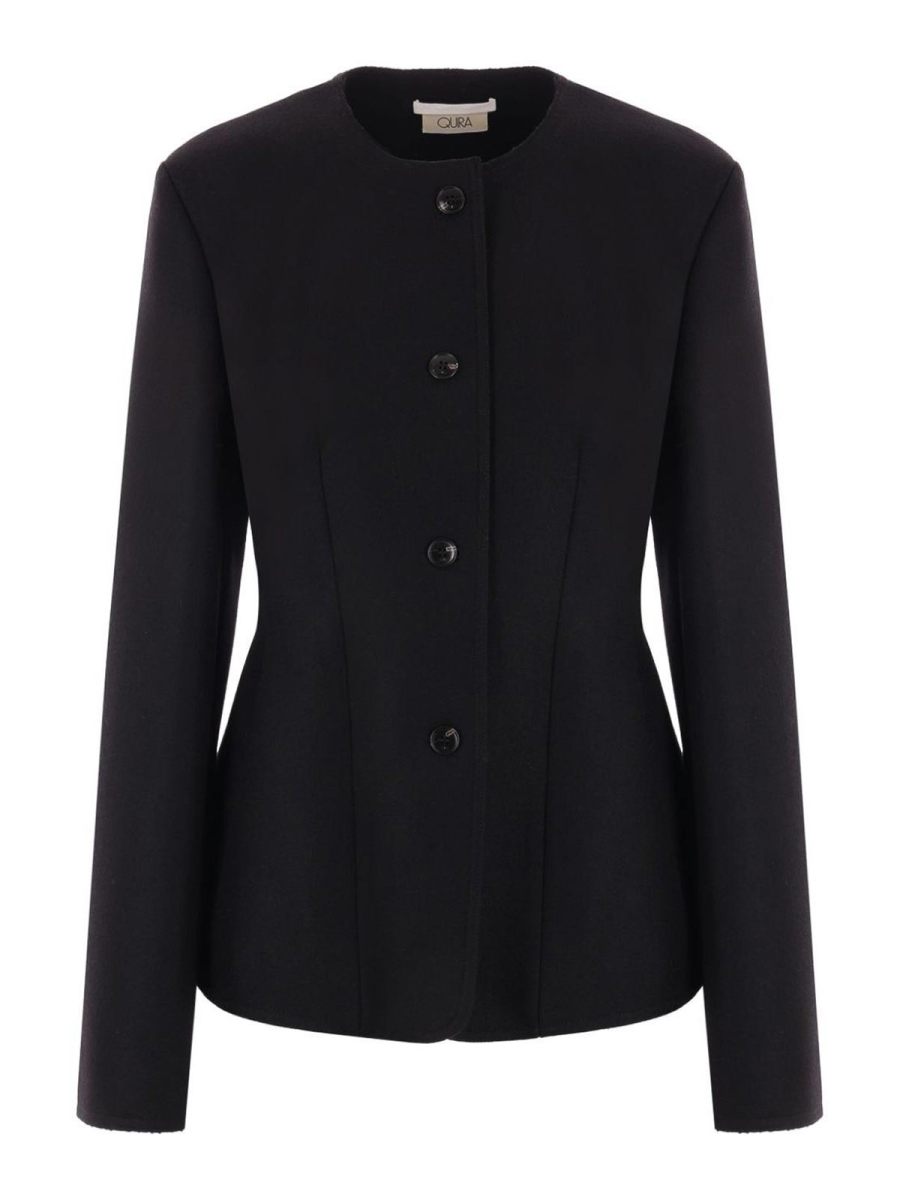 Quira Veste Casual - Noir