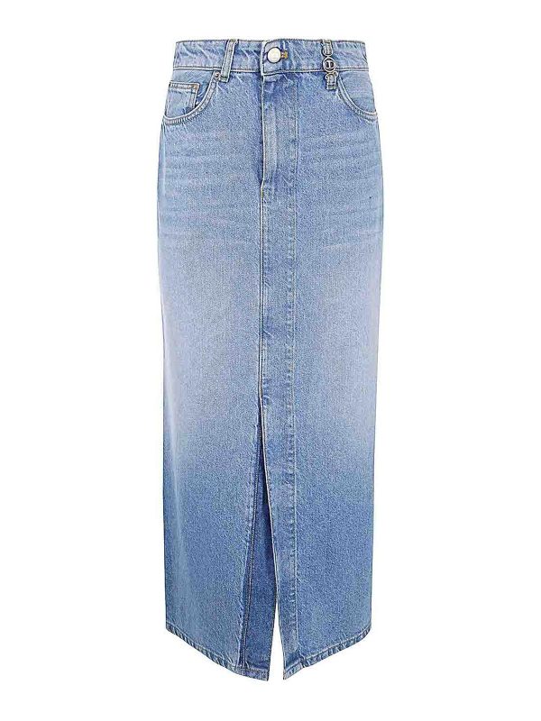 Twinset Jupe Midi - Bleu