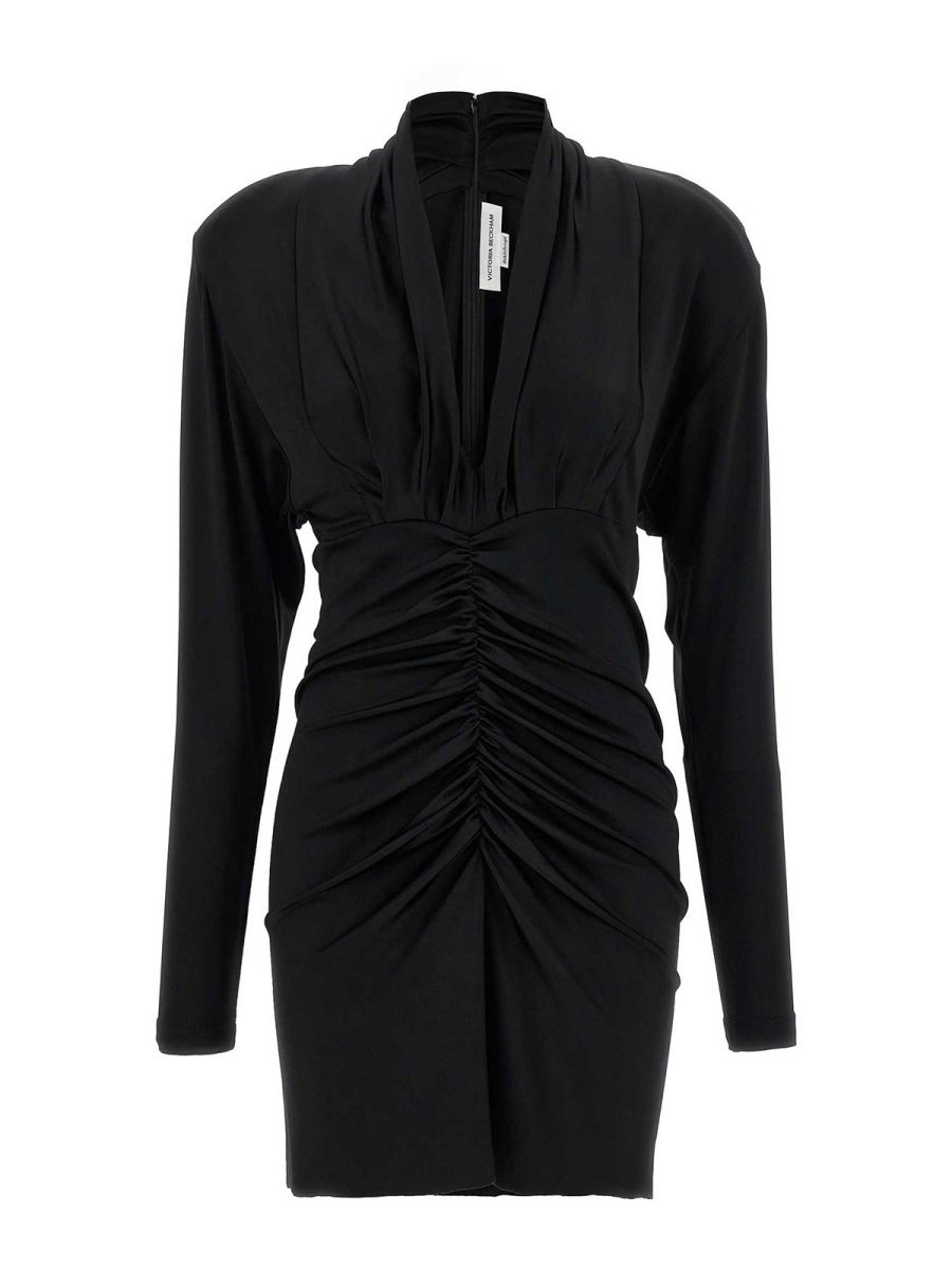 Victoria Beckham Maxi Robe - Noir