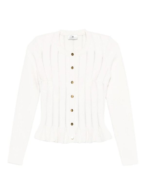 Elisabetta Franchi Cardigan - Blanc