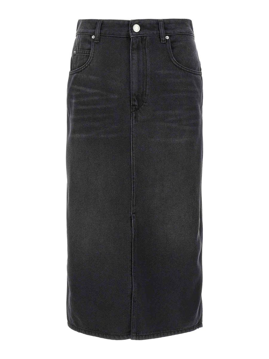 Isabel Marant Jupe Midi - Noir