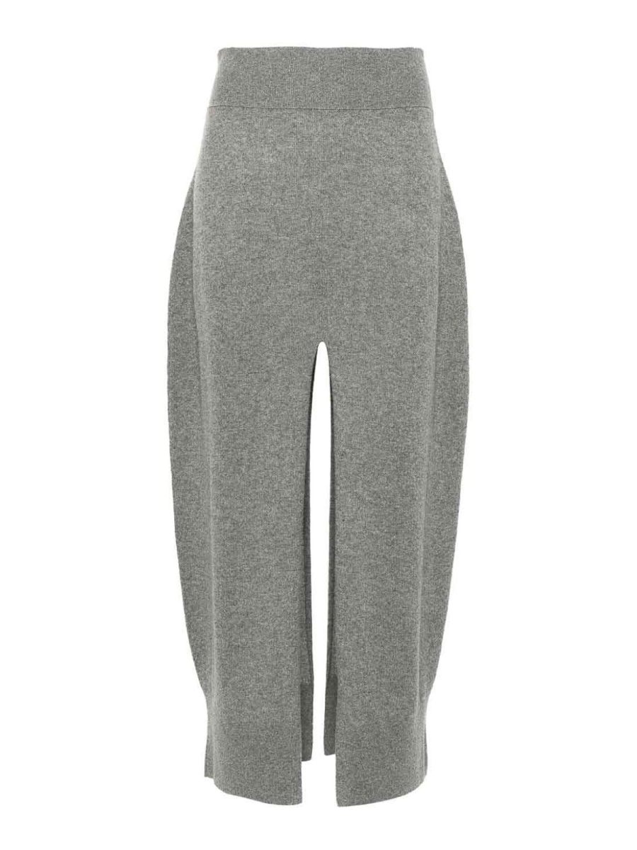 Stella Mccartney Jupe Midi - Gris