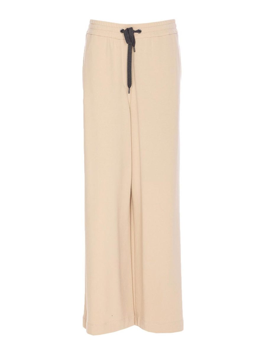 Brunello Cucinelli Pantalons Décontractés - Beige