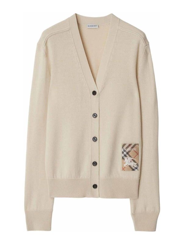 Burberry Pull Col Bateau - Noir