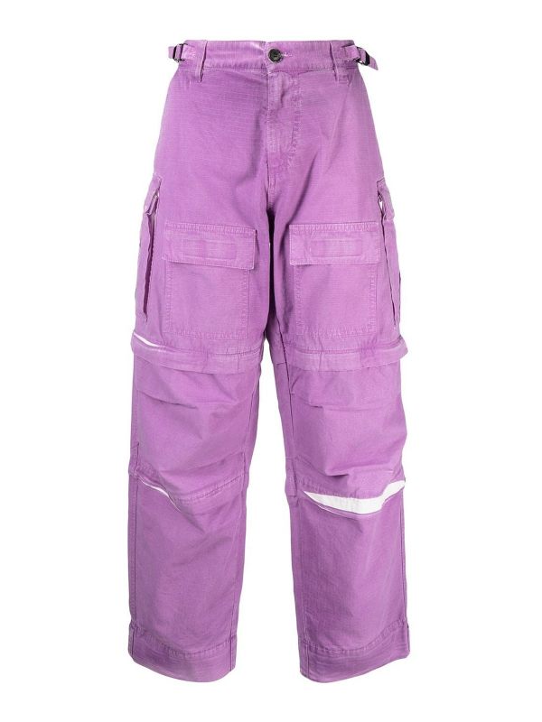 Darkpark Pantalons Décontractés - Violet
