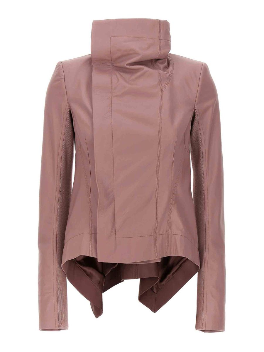 Rick Owens Blouson En Cuir - Couleur Chair
