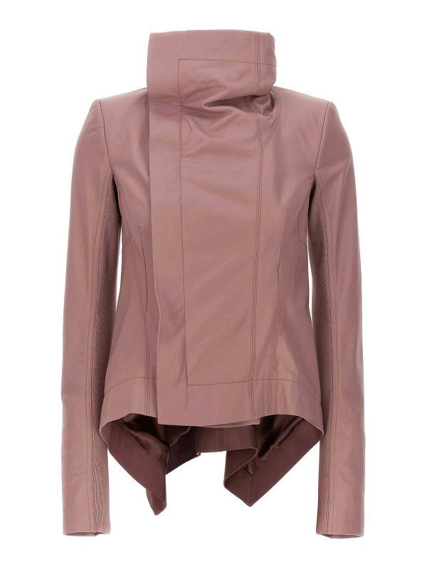 Rick Owens Blouson En Cuir - Couleur Chair