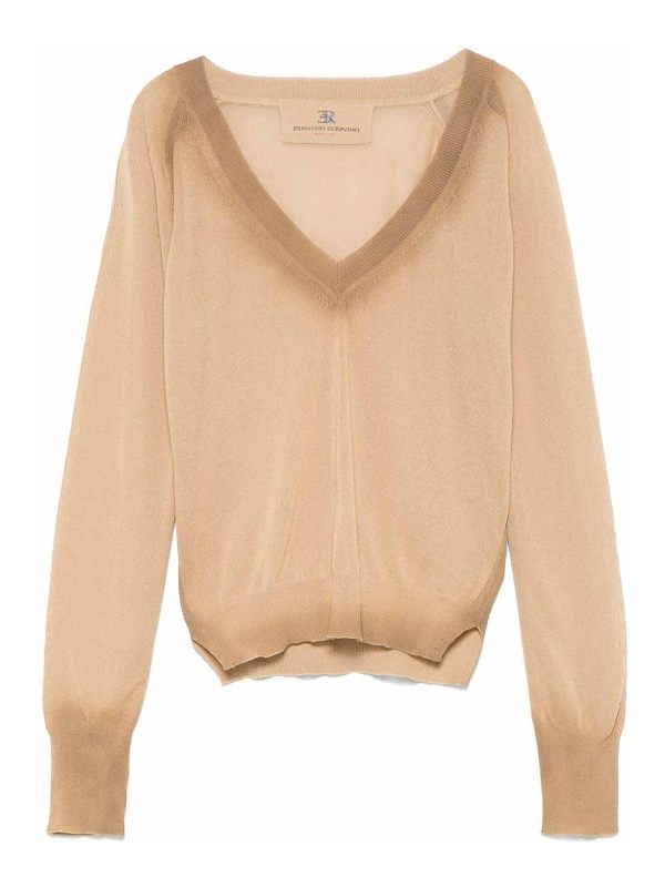 Ermanno Scervino Pull Col Rond - Multicolore