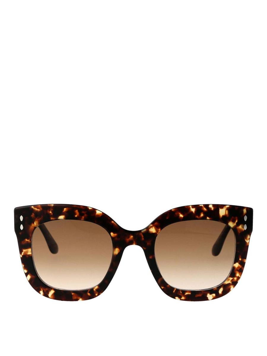 Isabel Marant Lunettes De Soleil - Marron