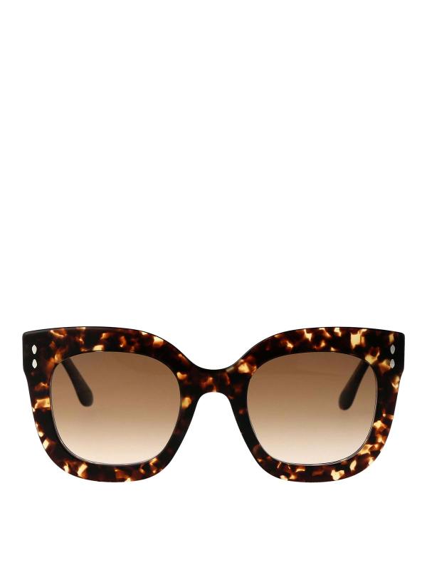Isabel Marant Lunettes De Soleil - Marron