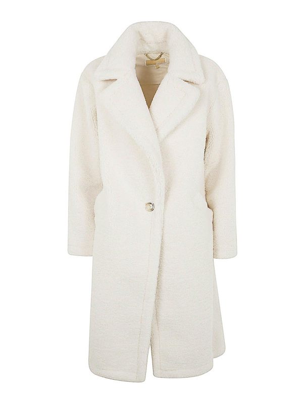 Michael Kors Manteau Court - Blanc