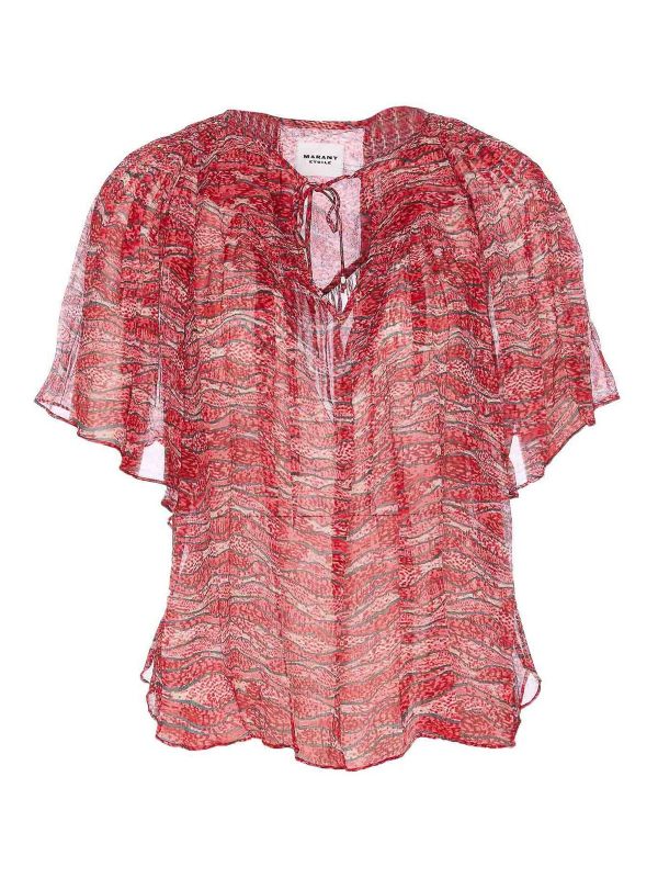 Isabel Marant Etoile Top - Rouge