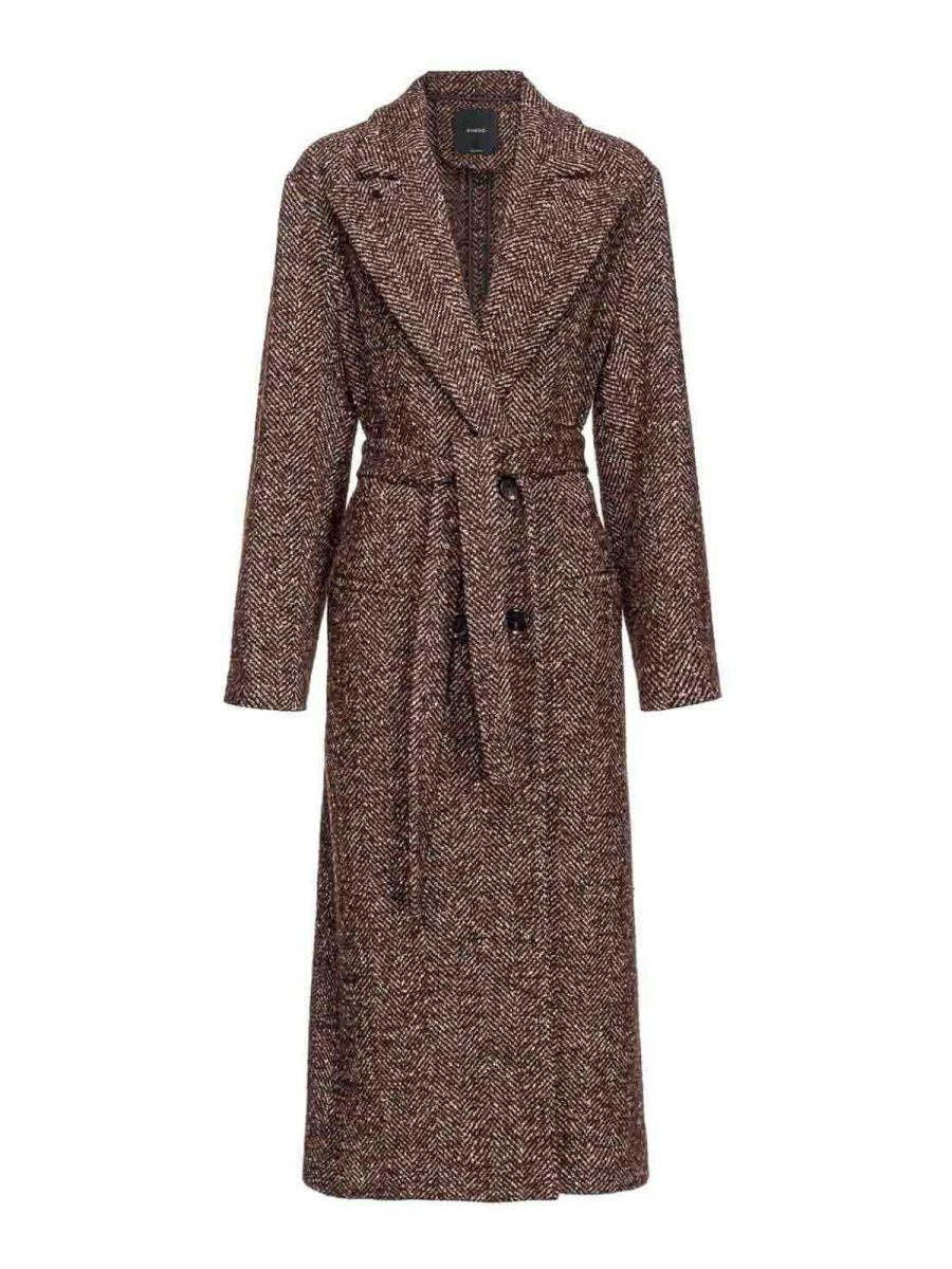 Pinko Manteau Au Genou - Campana