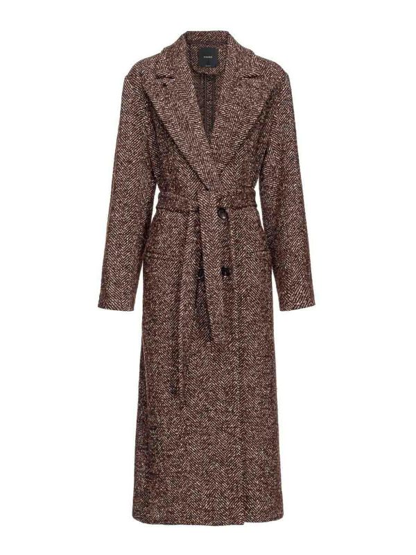 Pinko Manteau Au Genou - Campana