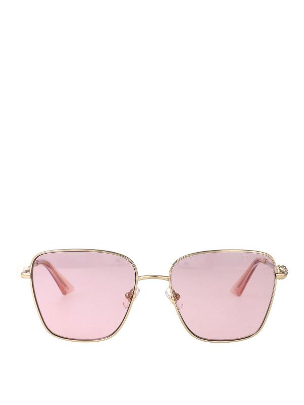 Jimmy Choo Lunettes De Soleil - Or