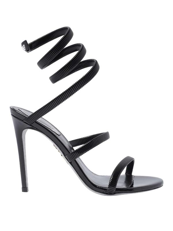 Rene Caovilla Sandales - Noir