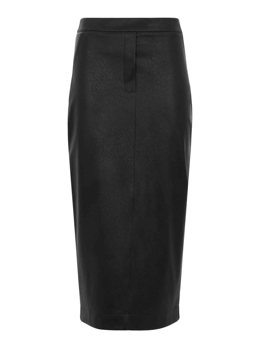 D. Exterior Jupe Midi - Noir