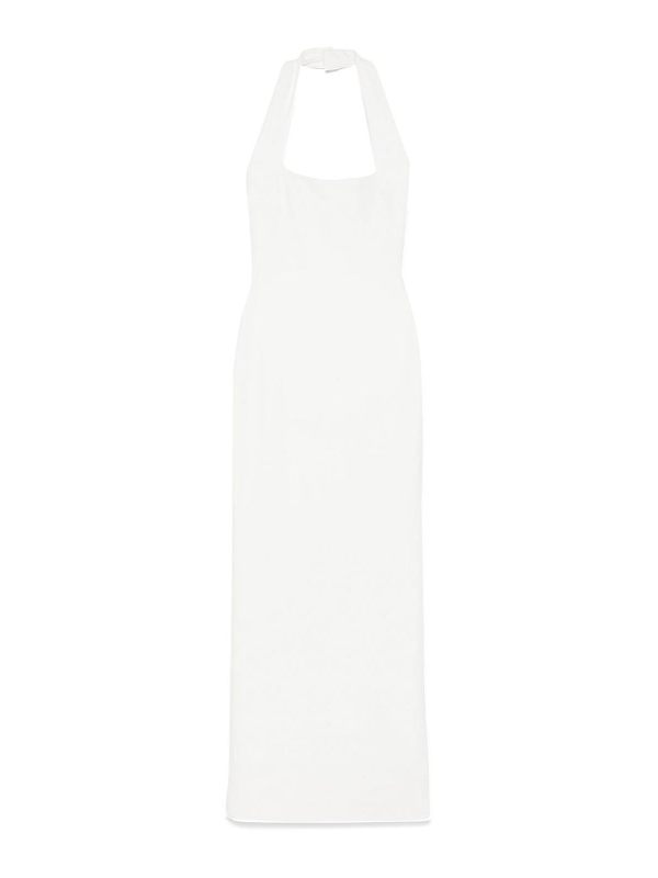 Solace London Maxi Robe - Beige