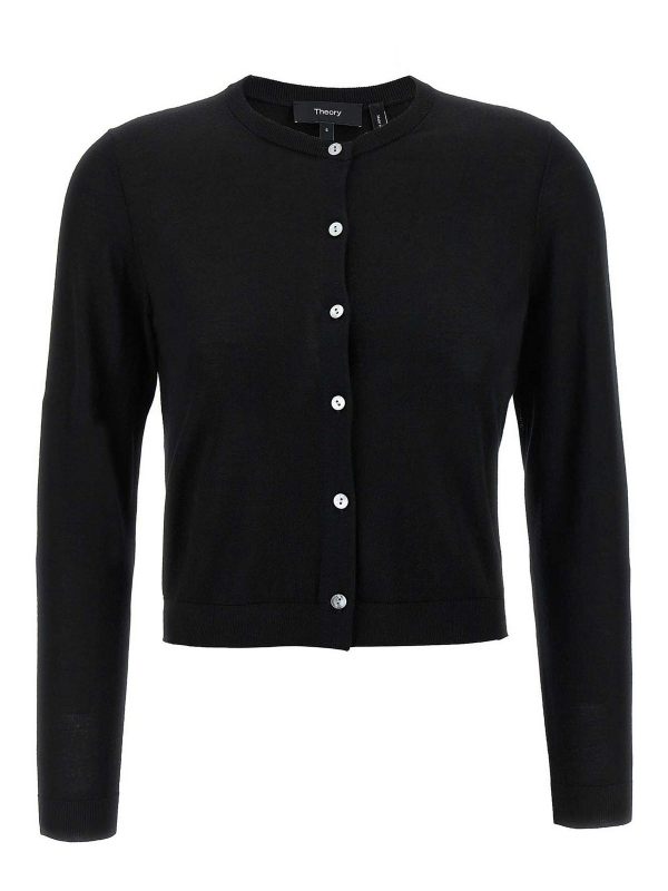Theory Cardigan - Noir
