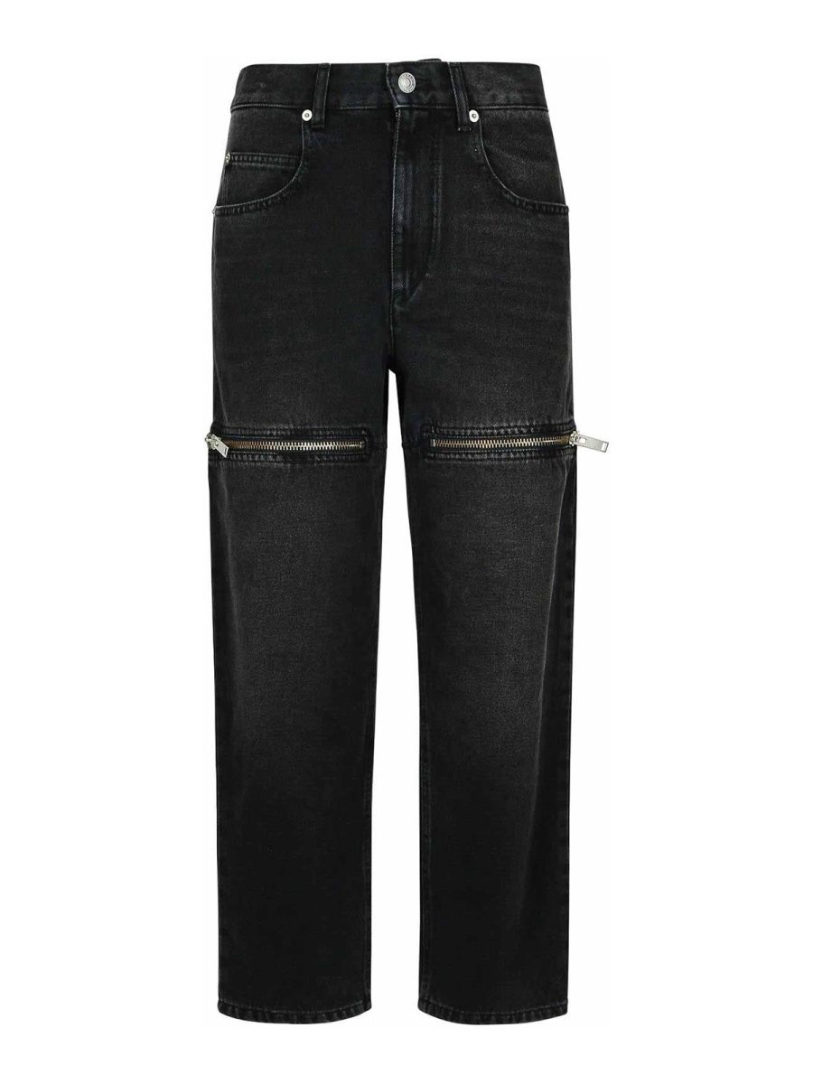 Isabel Marant Jean Bootcut - Noir