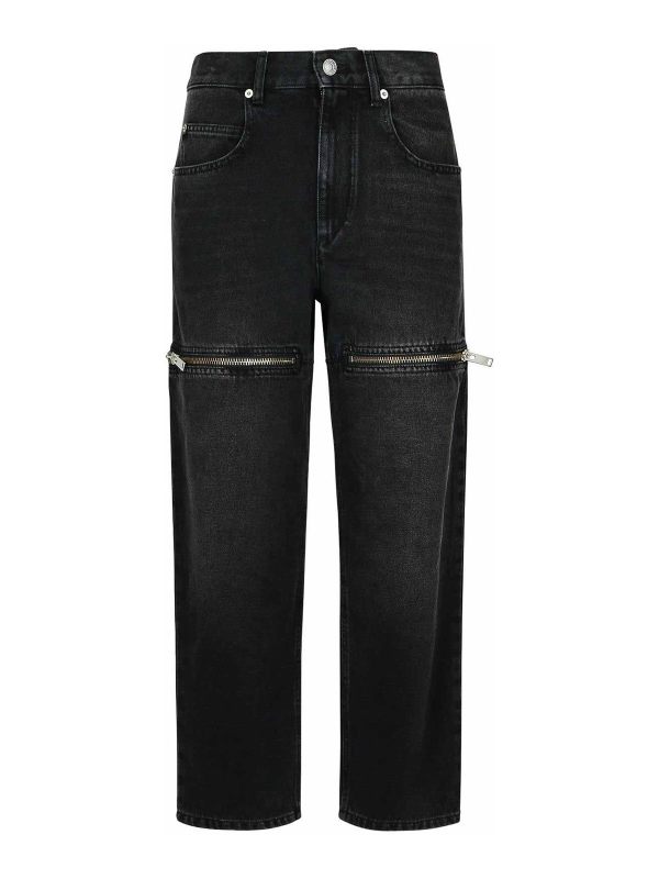 Isabel Marant Jean Bootcut - Noir
