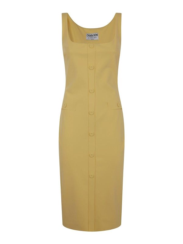 Chiara Boni La Petite Robe Robe Au Genou - Orange