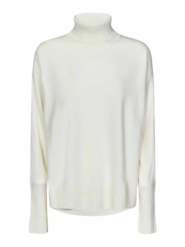 Malo Pull Col Roulé - Blanc