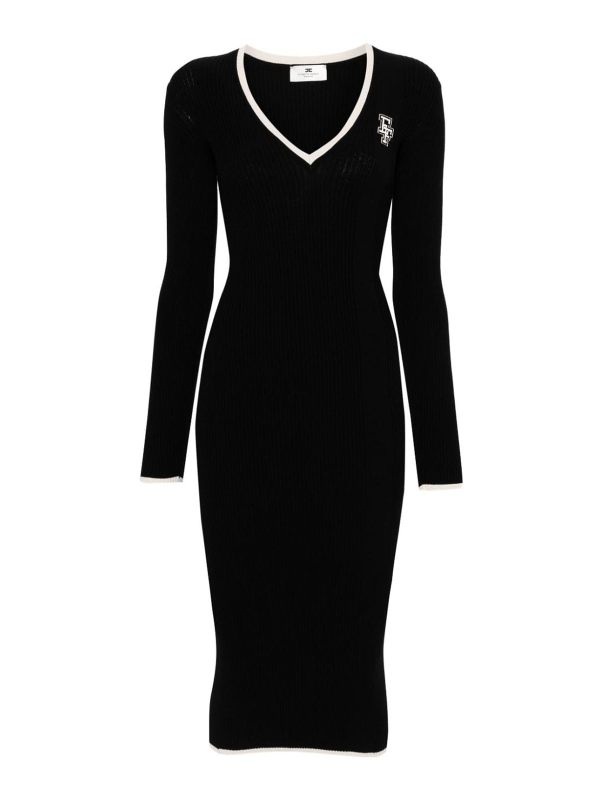 Elisabetta Franchi Robe Au Genou