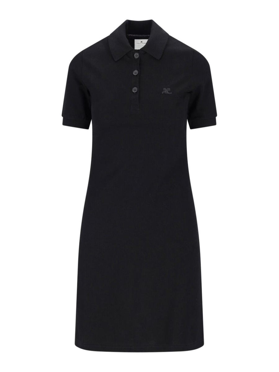 Courreges Polo - Noir