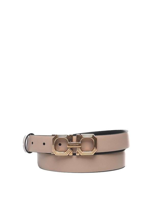 Salvatore Ferragamo Ceinture - Beige