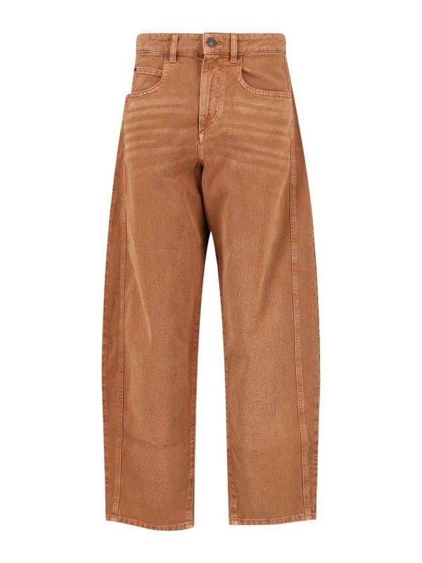 Isabel Marant Jean Bootcut - Marron