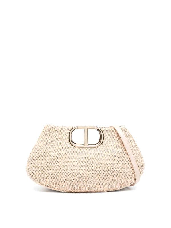 Twinset Sac Cabas - Jaune Clair